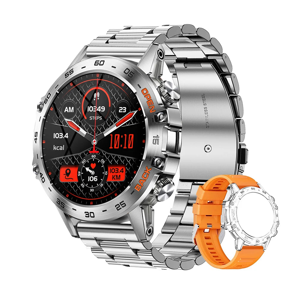 Smart Watch Men Sports Fitness Tracker IP67 Waterproof Smartwatch for Android IOS 400mAh - MOBITECH  WATCH