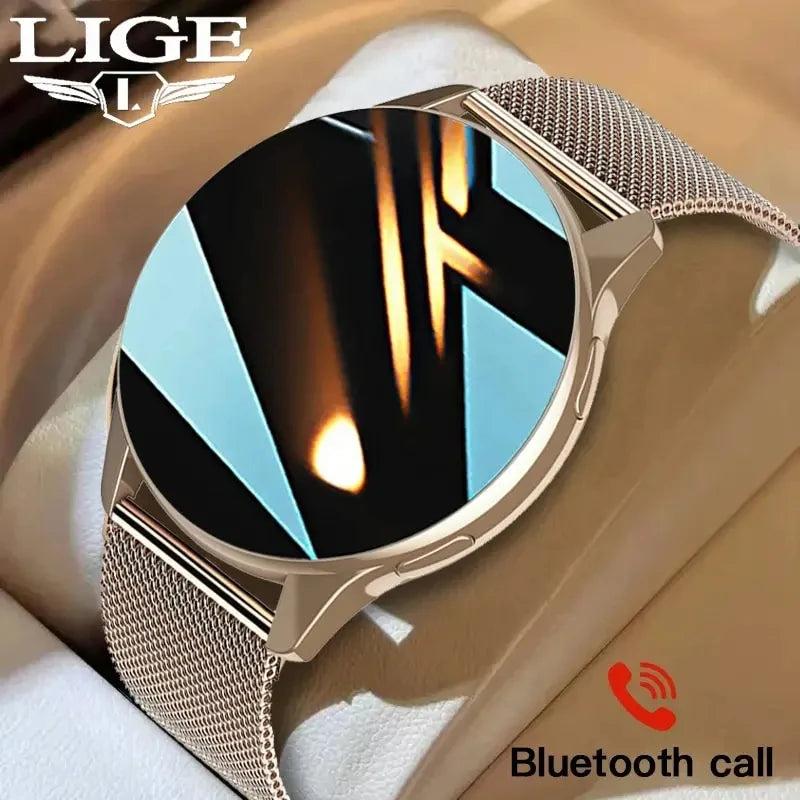 New Smart Watch 2025 Wireless Charging Smartwatch Bluetooth Calls Watches Men Women Fitness Bracelet Custom Watch Face +Box - MOBITECH  WATCH