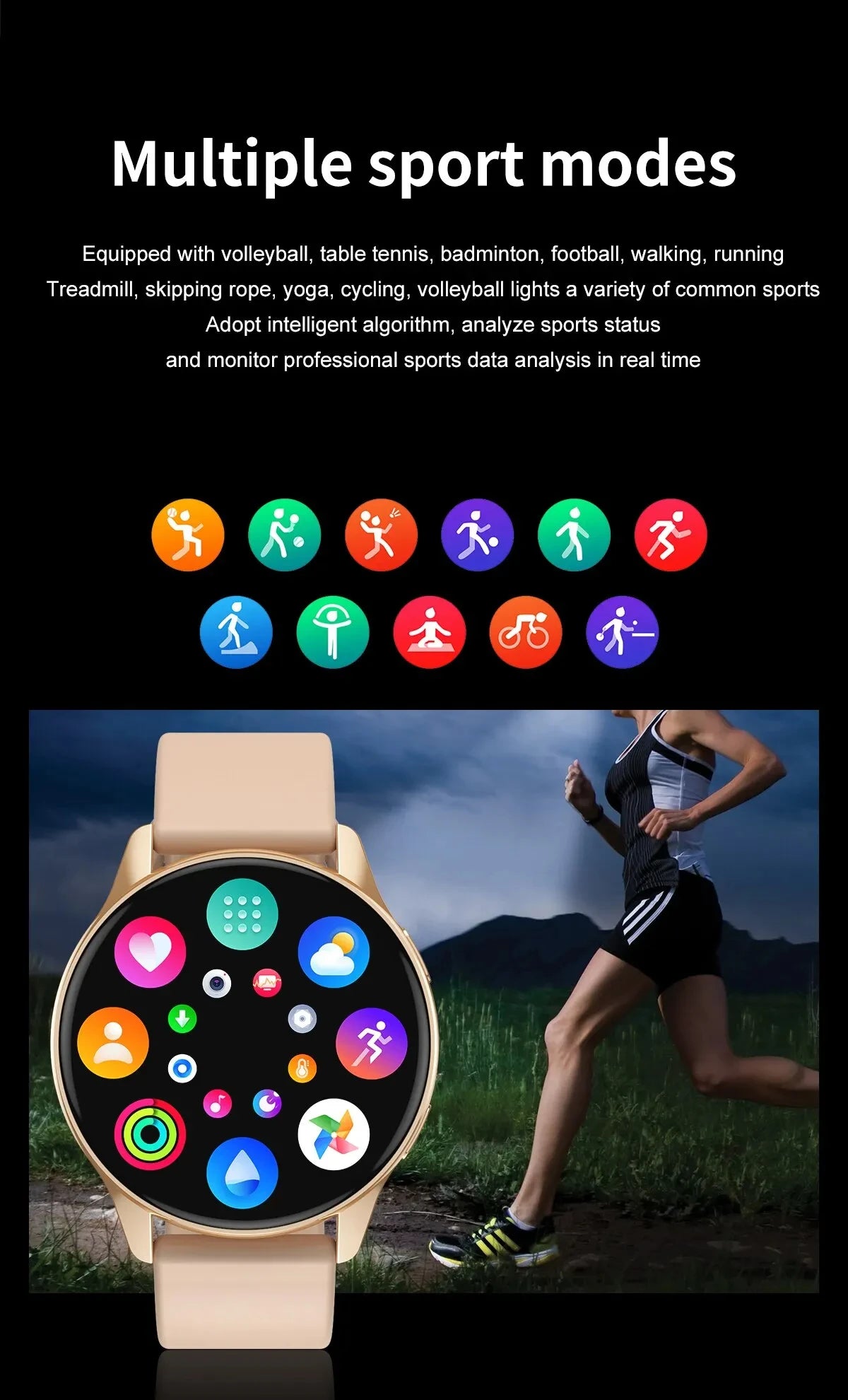 New Smart Watch 2025 Wireless Charging Smartwatch Bluetooth Calls Watches Men Women Fitness Bracelet Custom Watch Face +Box - MOBITECH  WATCH