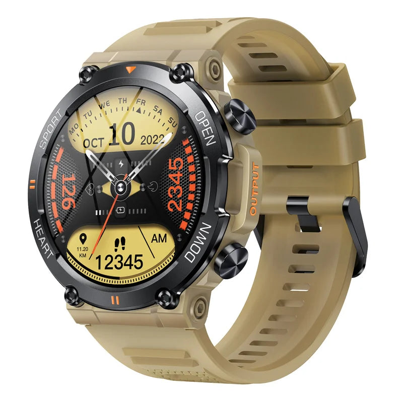 K56Pro Smart Watch for Men Heart Rate Blood Bluetooth Sport 400mAh Long Standby 1.39 Inch 360*360 HD Screen Outdoors Smartwatch - MOBITECH  WATCH