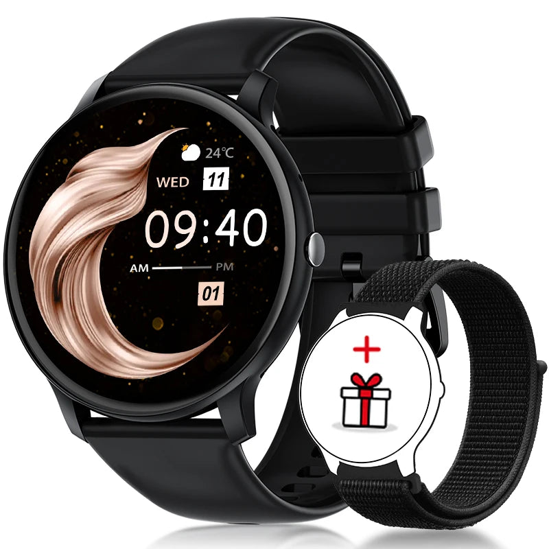 2025 New Smart Watch Women Men Bluetooth Call Sports Fitness Watches Heart Rate Health Monitor Smartwatch Ladies For Android iOS - MOBITECH  WATCH